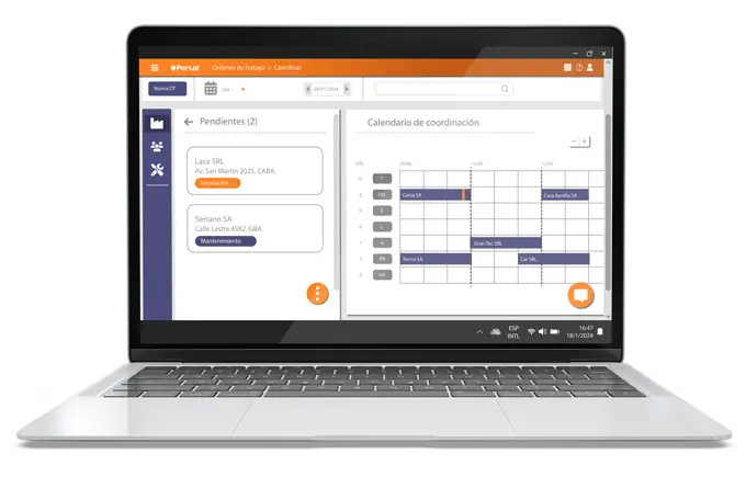 Brumier es un software para lean manufacturing Pantalla de escritorio BRUMIER